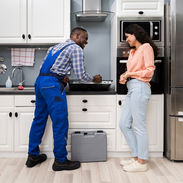 how long does it typically take to complete cooktop repair services in Merrifield MN